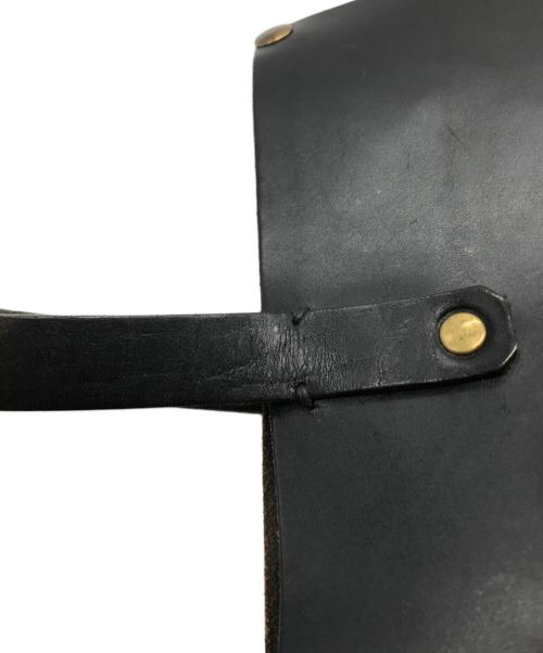 TIDE WAY（タイドウェイ）TIDE WAY (タイドウェイ) NUME ONE HANDLE TOTE/ヌメ ワン ハンドル トート ブラックの古着・服飾アイテム