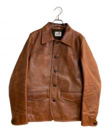 GANGSTERVILLE（ギャングスタービル）の古着「30's Car Coat”Horse Hide”」｜ブラウン
