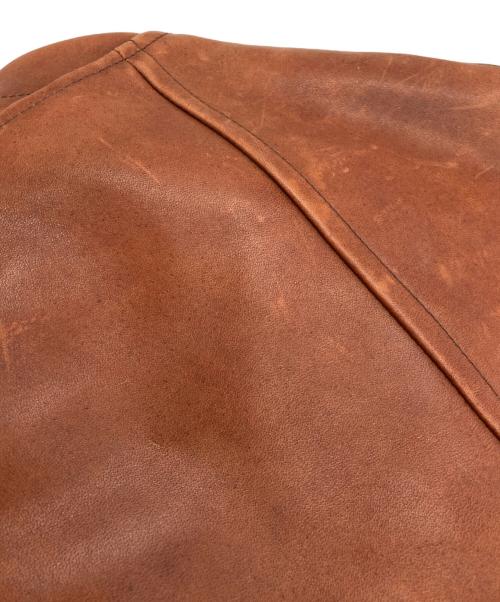 GANGSTERVILLE（ギャングスタービル）GANGSTERVILLE (ギャングスタービル) 30's Car Coat”Horse Hide” ブラウン サイズ:Mの古着・服飾アイテム