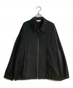 STILL BY HANDスティルバイハンド）の古着「Zip Up Moleskin Blouson」｜ブラック