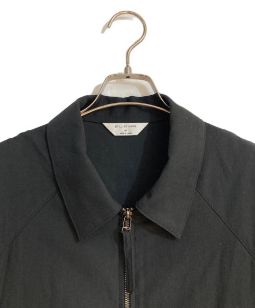 STILL BY HAND（スティルバイハンド）STILL BY HAND (スティルバイハンド) Zip Up Moleskin Blouson ブラック サイズ:46の古着・服飾アイテム