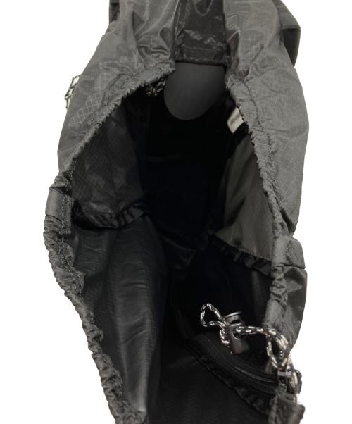 and wander（アンドワンダー）and wander (アンドワンダー) sil daypack ブラックの古着・服飾アイテム