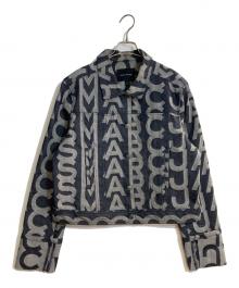 MARC JACOBS（マークジェイコブス）の古着「モノグラムデニムジャケット」｜ネイビー