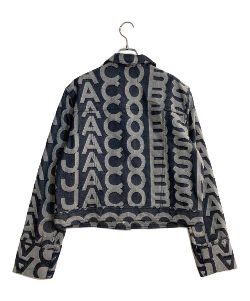 MARC JACOBS（マークジェイコブス）MARC JACOBS (マークジェイコブス) モノグラムデニムジャケット ネイビー サイズ:XLの古着・服飾アイテム