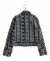 MARC JACOBS (マークジェイコブス) モノグラムデニムジャケット ネイビー サイズ:XL：14000円