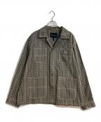 MARC JACOBSマークジェイコブス）の古着「MONOGRAM PAINTERS JACKET」｜ベージュ