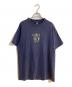 stussy（ステューシー）の古着「オールドプリントtシャツ」｜ネイビー