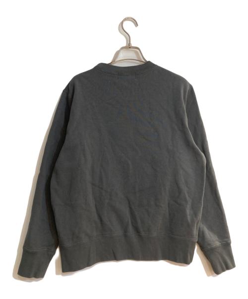 A BATHING APE（アベイシングエイプ）A BATHING APE (アベイシングエイプ) EMBOSS BUSY WORKS CREWNECK SWEATSHIRT グレー サイズ:Sの古着・服飾アイテム