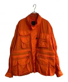 DAIWA PIER39（ダイワ ピア39）の古着「TECH 2WAY PERFECT FISHING JACKET」｜オレンジ