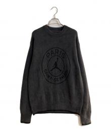 JORDAN×Paris Saint-Germain（ジョーダン×パリサンジェルマン）の古着「PSG KNIT SWEATER」｜グレー