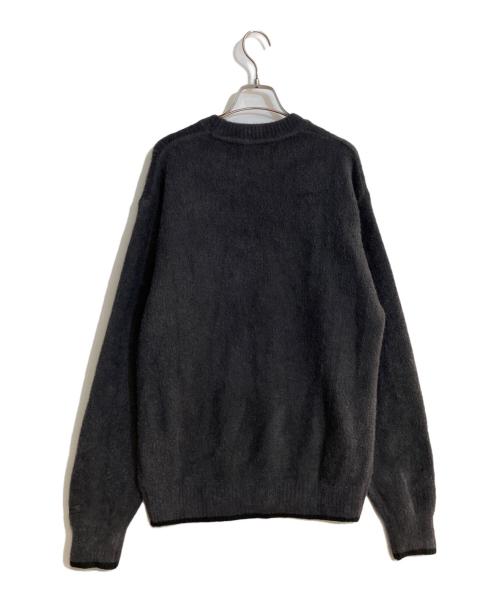 JORDAN（ジョーダン）JORDAN (ジョーダン) PARIS SAINT-GERMAIN (パリサンジェルマン) PSG KNIT SWEATER グレー サイズ:Sの古着・服飾アイテム