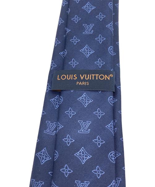 LOUIS VUITTON（ルイ ヴィトン）LOUIS VUITTON (ルイ ヴィトン) シルクネクタイ ブルー サイズ:不明の古着・服飾アイテム