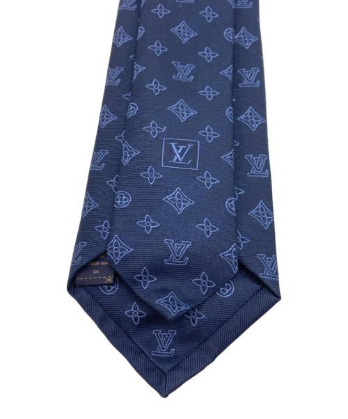 LOUIS VUITTON（ルイ ヴィトン）LOUIS VUITTON (ルイ ヴィトン) シルクネクタイ ブルー サイズ:不明の古着・服飾アイテム