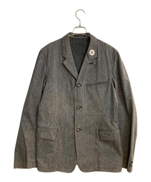 Yohji Yamamoto pour homme（ヨウジヤマモト プールオム）Yohji Yamamoto pour homme (ヨウジヤマモト プールオム) ANYWAYS JACKET グレー サイズ:3の古着・服飾アイテム