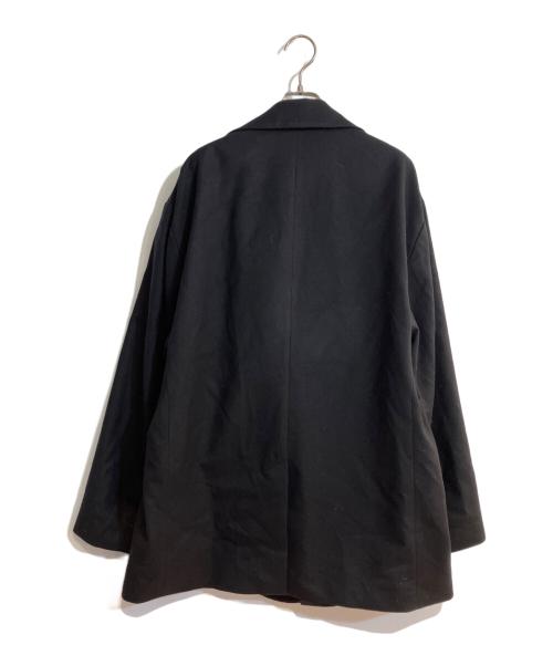 ssstein（シュタイン）ssstein (シュタイン) OVERSIZED FUR LAPELED JACKET/オーバーサイズド ファー ラペルド ジャケット ブラック サイズ:Sの古着・服飾アイテム