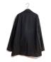 ssstein (シュタイン) OVERSIZED FUR LAPELED JACKET/オーバーサイズド ファー ラペルド ジャケット ブラック サイズ:S：55000円