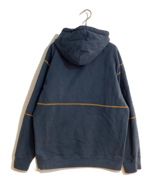 SUPREME（シュプリーム）SUPREME (シュプリーム) Spread Logo Hooded Sweatshirts/スプレッドロゴフーデットスウェットシャツ ネイビー サイズ:Lの古着・服飾アイテム