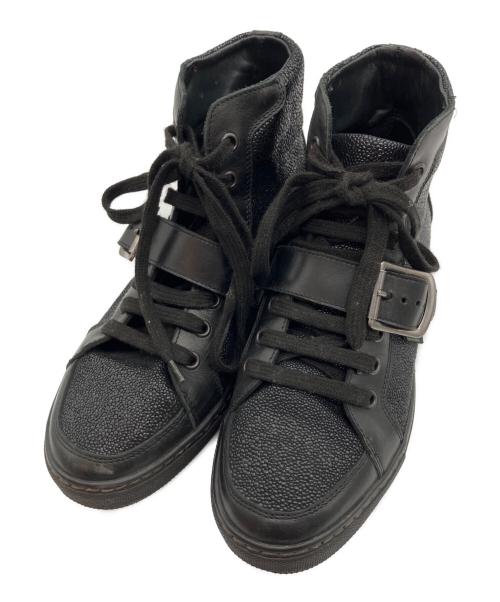 Vivienne Westwood（ヴィヴィアンウエストウッド）Vivienne Westwood (ヴィヴィアンウエストウッド) ハイカットスニーカー ブラック サイズ:37の古着・服飾アイテム