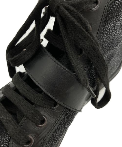 Vivienne Westwood（ヴィヴィアンウエストウッド）Vivienne Westwood (ヴィヴィアンウエストウッド) ハイカットスニーカー ブラック サイズ:37の古着・服飾アイテム