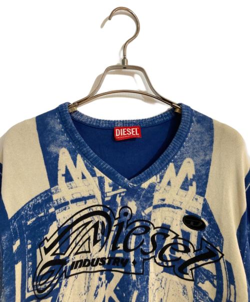 DIESEL（ディーゼル）DIESEL (ディーゼル) 25AW K-OLIBA-V ブルー サイズ:Mの古着・服飾アイテム