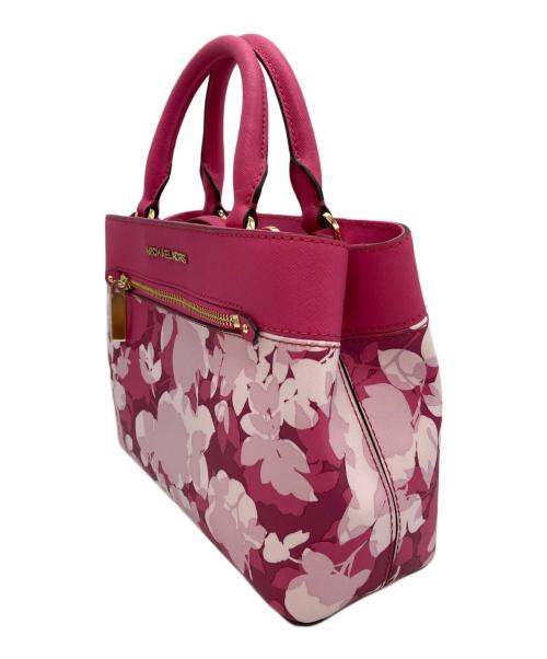 MICHAEL KORS（マイケル・コース）MICHAEL KORS (マイケル・コース) 2WAYショルダーバッグ ピンクの古着・服飾アイテム