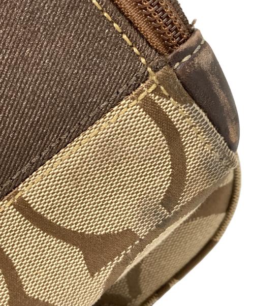 COACH（コーチ）COACH (コーチ) シグネチャー キャリーケース ブラウンの古着・服飾アイテム