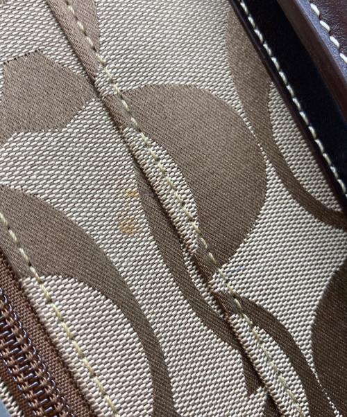 COACH（コーチ）COACH (コーチ) シグネチャー キャリーケース ブラウンの古着・服飾アイテム