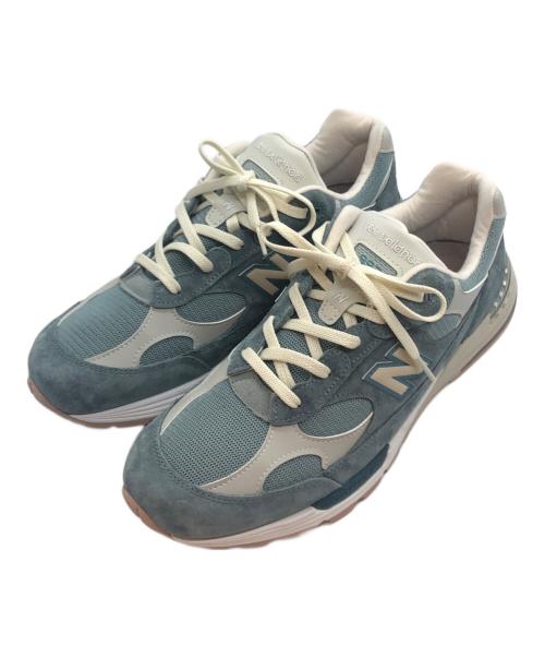 NEW BALANCE（ニューバランス）NEW BALANCE (ニューバランス) KITH (キス) 992ローカットスニーカー ブルー サイズ:29cmの古着・服飾アイテム