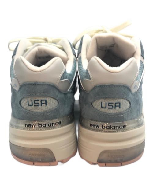 NEW BALANCE（ニューバランス）NEW BALANCE (ニューバランス) KITH (キス) 992ローカットスニーカー ブルー サイズ:29cmの古着・服飾アイテム