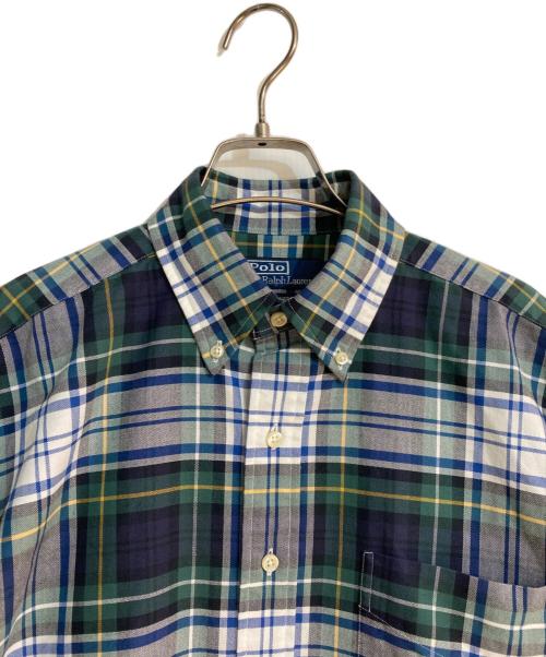 POLO RALPH LAUREN（ポロ・ラルフローレン）POLO RALPH LAUREN (ポロ・ラルフローレン) THE BIG FIT シャツ ネイビー サイズ:Sの古着・服飾アイテム