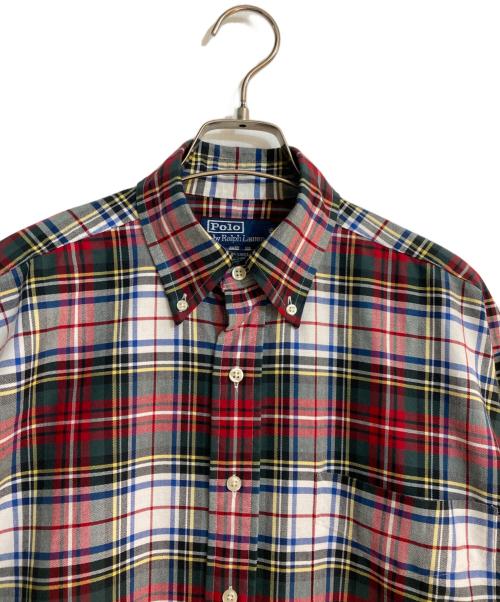 POLO RALPH LAUREN（ポロ・ラルフローレン）POLO RALPH LAUREN (ポロ・ラルフローレン) THE BIG FIT シャツ レッド サイズ:Sの古着・服飾アイテム