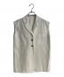 RIM.ARK（リムアーク）の古着「Cotton linen box tops/コットンリネンボックストップス」｜ベージュ