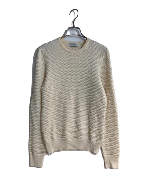 GRAN SASSO（グランサッソ）GRAN SASSO (グランサッソ) ウールニット ホワイト サイズ:44の古着・服飾アイテム