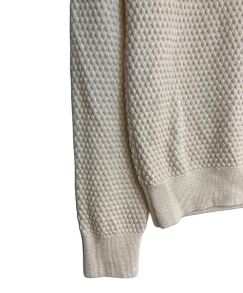 GRAN SASSO（グランサッソ）GRAN SASSO (グランサッソ) ウールニット ホワイト サイズ:44の古着・服飾アイテム