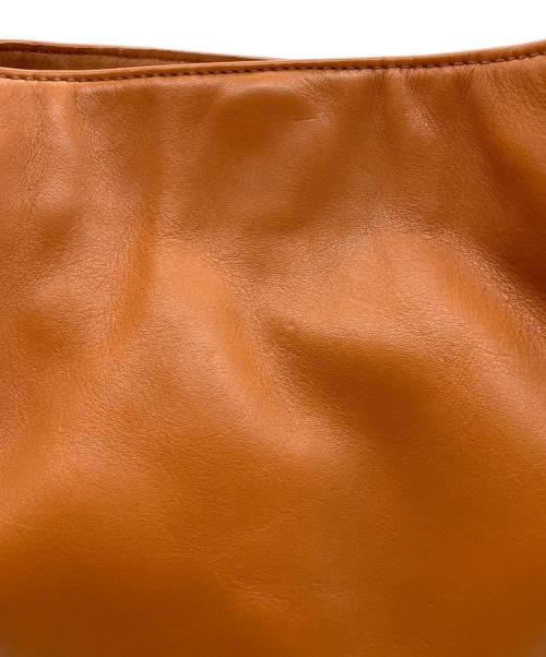 LAUREN RALPH LAUREN（ローレン ラルフ ローレン）LAUREN RALPH LAUREN (ローレン ラルフ ローレン) レザーワンショルダーバッグ ブラウンの古着・服飾アイテム