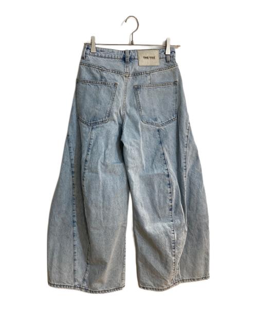 THE TOE（ザ・トゥー）THE TOE (ザ・トゥー) ワイドデニムパンツ ブルー サイズ:XSの古着・服飾アイテム