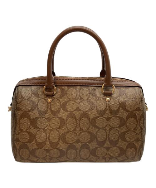 COACH（コーチ）COACH (コーチ) ローアン サッチェル 2wayバッグ ブラウンの古着・服飾アイテム