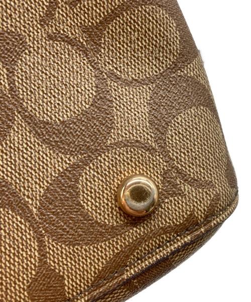 COACH（コーチ）COACH (コーチ) ローアン サッチェル 2wayバッグ ブラウンの古着・服飾アイテム