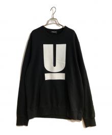 UNDERCOVER（アンダーカバー）の古着「アンダーバープリントスウェット」｜ブラック