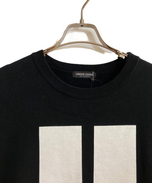 UNDERCOVER（アンダーカバー）UNDERCOVER (アンダーカバー) アンダーバープリントスウェット ブラック サイズ:4の古着・服飾アイテム