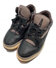 NIKE（ナイキ）の古着「Women's Air Jordan 3 Retro OG SP "Black and Flat Pewter/WYWS"」｜ブラック