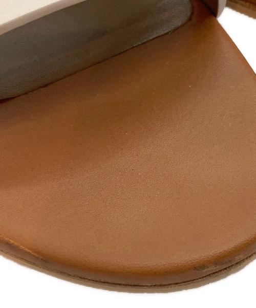 HERMES（エルメス）HERMES (エルメス) アミカサンダル ブラウン サイズ:36.5の古着・服飾アイテム