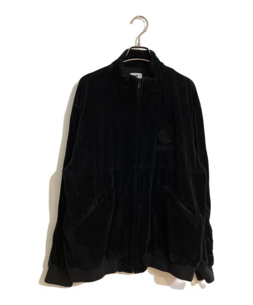 HONDA（ホンダ）HONDA (ホンダ) HELLRAZOR (ヘルレイザー) ベロアトラックジャケット ブラック サイズ:Ｌの古着・服飾アイテム