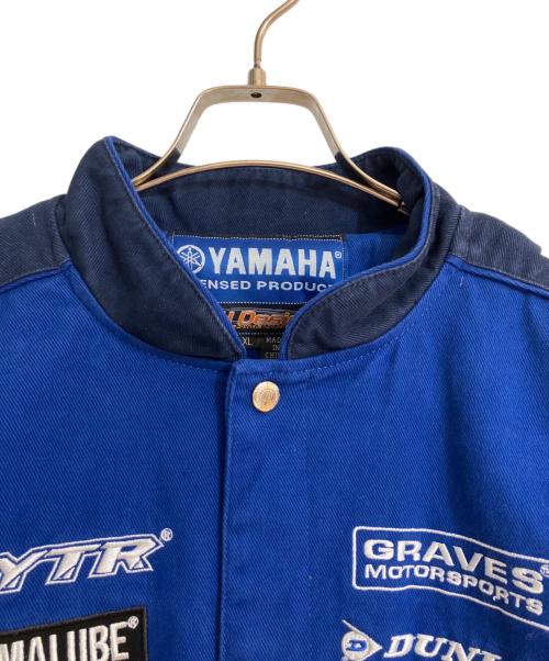 JH Design（ジェイエイチデザイン）JH Design (ジェイエイチデザイン) YAMAHA (ヤマハ) レーシングジャケット ブルー サイズ:XLの古着・服飾アイテム