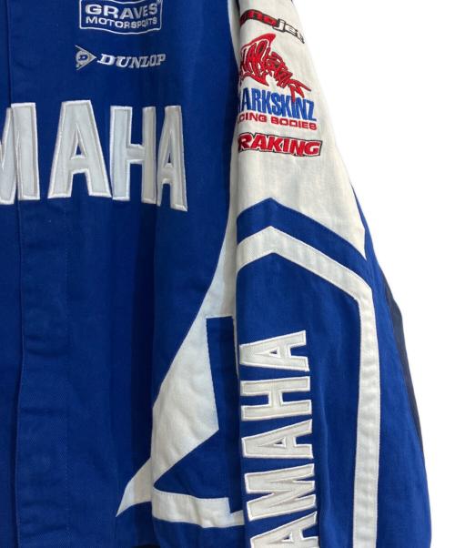 JH Design（ジェイエイチデザイン）JH Design (ジェイエイチデザイン) YAMAHA (ヤマハ) レーシングジャケット ブルー サイズ:XLの古着・服飾アイテム