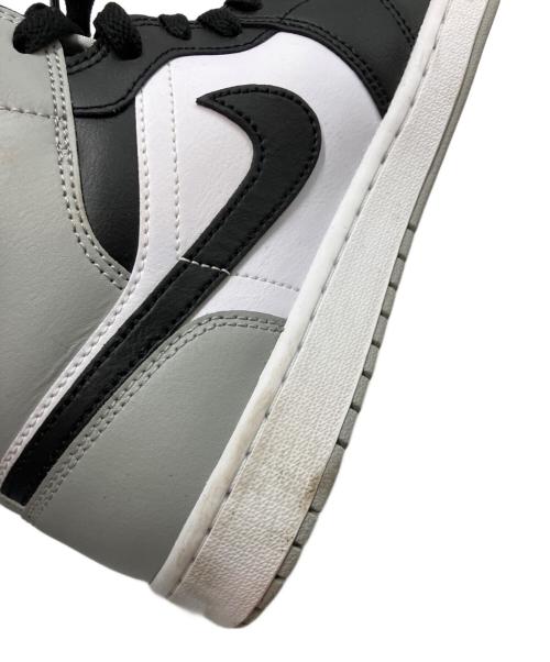 NIKE（ナイキ）NIKE (ナイキ) Air Jordan 1 MID ブラック サイズ:27の古着・服飾アイテム