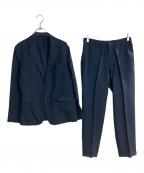 SHIPSシップス）の古着「〈手洗い可能〉ウールライク テック セットアップ」｜ネイビー