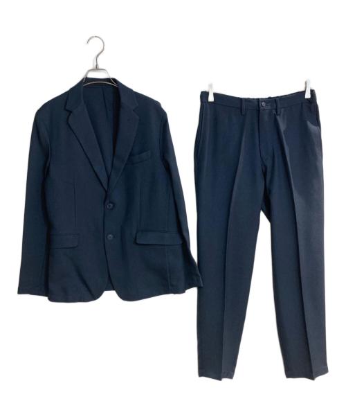 SHIPS（シップス）SHIPS (シップス) 〈手洗い可能〉ウールライク テック セットアップ ネイビー サイズ:Mの古着・服飾アイテム