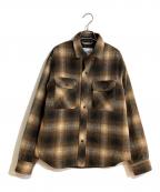 STEAD×BRENTステッド×ブレント）の古着「Stead 別注 CPO SHIRT JACKET/シャツジャケット」｜ブラウン