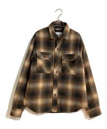 STEAD×BRENT（ステッド×ブレント）の古着「Stead 別注 CPO SHIRT JACKET/シャツジャケット」｜ブラウン